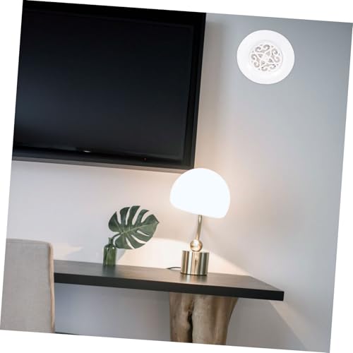 HONITANO Verstellbarer Lüftungsgitter Abluftventil aus Ungiftigem Abs für Innenraumlüftung Frische Luftzufuhr Einfache Montage Modernes Design mit Muster Geeignet für Haus und Büro HONITANO Verstellbarer Lüftungsgitter Abluftventil aus Ungiftigem Abs für Innenraumlüftung Frische Luftzufuhr Einfache Montage Modernes Design mit Muster Geeignet für Haus und Büro von HONITANO