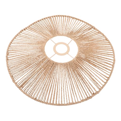 HONITANO Vintage Lampenschirm aus Papierseil und Eisen Deckenlampen Abdeckung Hängender Lampenschirm für Wohnzimmer Schlafzimmer Warmes Licht Geruchsfrei Dekorativ und Langlebig HONITANO Vintage Lampenschirm aus Papierseil und Eisen Deckenlampen Abdeckung Hängender Lampenschirm für Wohnzimmer Schlafzimmer Warmes Licht Geruchsfrei Dekorativ und Langlebig von HONITANO