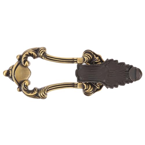 HONITANO Vintage Möbelgriff aus Zinklegierung Rostfreier Türgriff und Schubladengriff Vielseitig als Türklopfer und Möbelgriff für Kommode Schrank Küche Einfache Montage von HONITANO