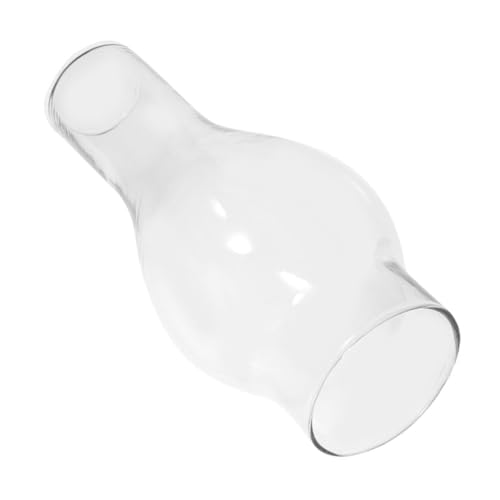 HONITANO Vintage Öllampenschirm Glas Ersatzglas Klarer Petroleumlampenschirm Retro Design für Öllampen Zubehör Warmes Licht Wohnkultur von HONITANO