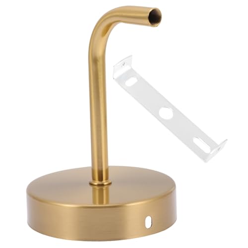 HONITANO Wandlampenhalter aus Eisen Kurzer Lampenhalter DIY Wandlampe Halterung für Wohn und Schlafzimmer Stabile Lampenaufhängung für Verschiedene Wandleuchten von HONITANO