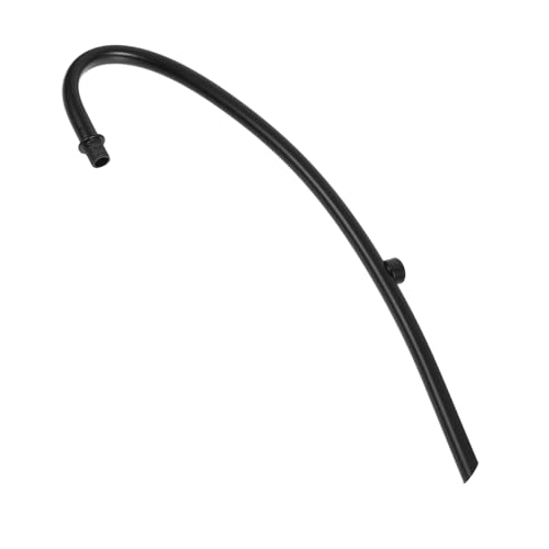 HONITANO Wandleuchten Ersatzrohr Rohrdurchmesser Schwarze Gebogene Metalllampe Rohr für Schlafzimmer Flur Lampen Reparatur Zubehör Langlebig Robust Modernes Design von HONITANO