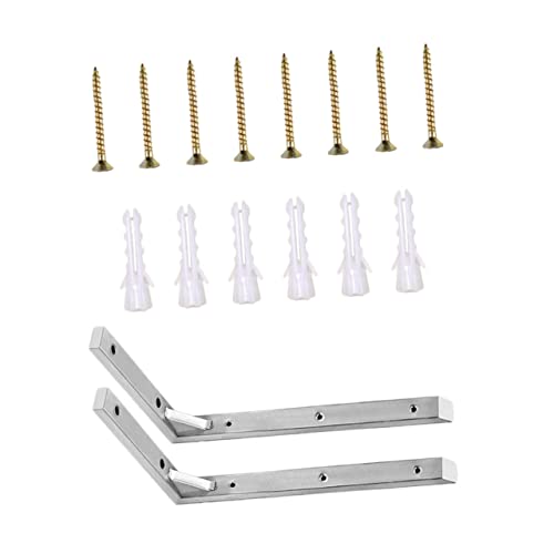 HONITANO Wandregalhalter Robustes Dreieck Wandträgergestell mit Schrauben Langlebiger und Praktischer Wandregalträger für Stabile Wandmontage und Zuverlässige Regalbefestigung HONITANO Wandregalhalter Robustes Dreieck Wandträgergestell mit Schrauben Langlebiger und Praktischer Wandregalträger für Stabile Wandmontage und Zuverlässige Regalbefestigung von HONITANO