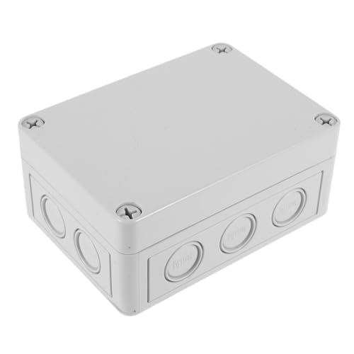 HONITANO Wasserdichte Abs verteilerdose für Außenbereich Wetterfeste Kabelverbindungsschutzhülle Langlebige Elektrische Anschlussbox mit Einfachem Montage design für Sichere von HONITANO