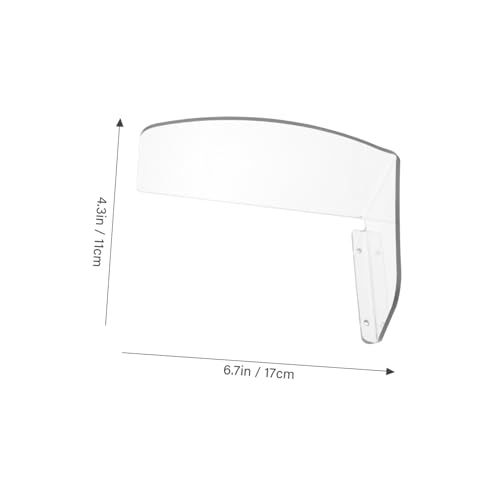 HONITANO Wasserdichte Acryl Türschloss Abdeckung Regenhaube für Intelligente Zugangskontrolle und Türklingel Schutz Praktische Regenabdeckung für Außenbereich HONITANO Wasserdichte Acryl Türschloss Abdeckung Regenhaube für Intelligente Zugangskontrolle und Türklingel Schutz Praktische Regenabdeckung für Außenbereich von HONITANO