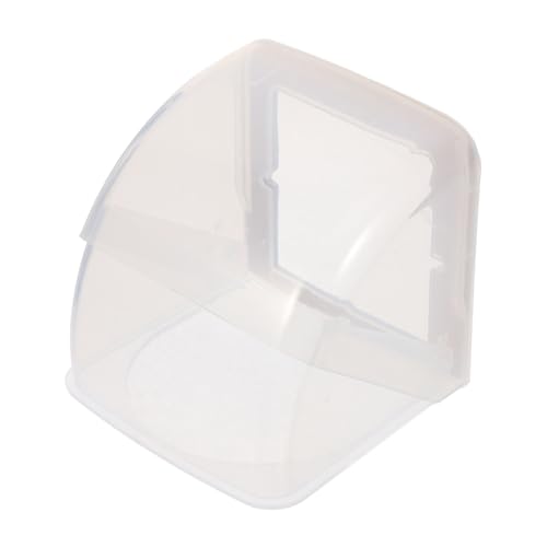 HONITANO Wasserdichte Elektrische Schutzbox für Außensteckdosen Transparent Langlebig Kompatibel Ladestationen Wetterfeste Abdeckung Steckdose Draußen Regenschutz Ladegerät von HONITANO