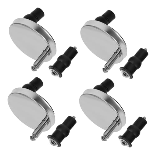 HONITANO Wc Sitz Schrauben mit Schnellverschluss Gummi Expansionsdübel und Metall Befestigungen Einfache und Stabile Montage ohne Spezialwerkzeug Teiliges Toilettensitz Reparatur Zubehör von HONITANO