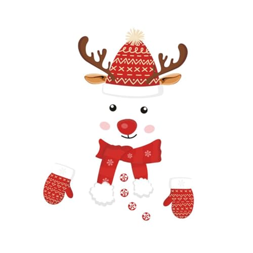 HONITANO Weihnachts -elch -kühlschrankaufkleber Weihnachtsaufkleber Weihnachtsfenster Haftet Rentier-fensteraufkleber Weihnachtsdeko Türaufkleber Für Weihnachten Wandtattoo Weihnachten Pvc HONITANO Weihnachts -elch -kühlschrankaufkleber Weihnachtsaufkleber Weihnachtsfenster Haftet Rentier-fensteraufkleber Weihnachtsdeko Türaufkleber Für Weihnachten Wandtattoo Weihnachten Pvc von HONITANO