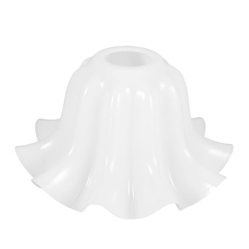 HONITANO Weiße Blütenförmige Kunststoff Lampenschirm Ersatz für Deckenleuchten und Pendelleuchten Fassung Öffnung Elegante Lichtabdeckung für Wohnzimmer Schlafzimmer und Arbeitszimmer HONITANO Weiße Blütenförmige Kunststoff Lampenschirm Ersatz für Deckenleuchten und Pendelleuchten Fassung Öffnung Elegante Lichtabdeckung für Wohnzimmer Schlafzimmer und Arbeitszimmer von HONITANO