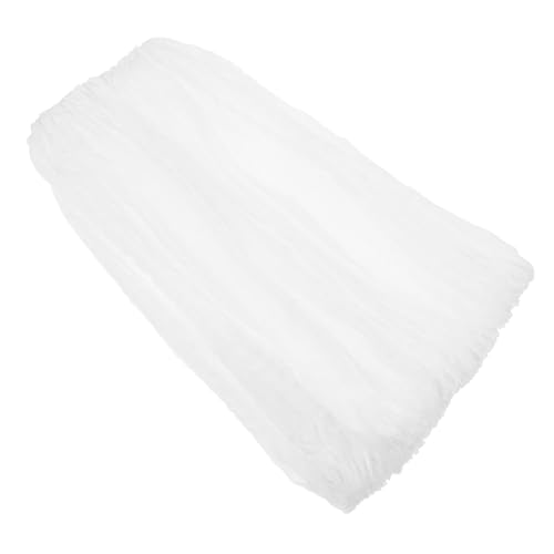 HONITANO Weißer Waschbarer Lampenschirmabdeckung Abnehmbarer Lampenschirm Topper für Tisch Steh und Wandlampen Einfache Installation Vielseitiger Lampenschirmbezug für Wohnraumdekoration von HONITANO