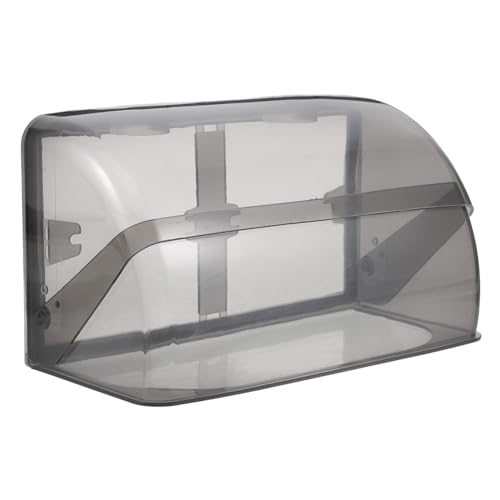 HONITANO Wetterfeste Steckdosenschutzabdeckung Modell Winkelige Wasserdichte Schutzbox für Doppelte Steckdosen Robuste Elektroabdeckung Außen Kindersicher und Wasserabweisend von HONITANO