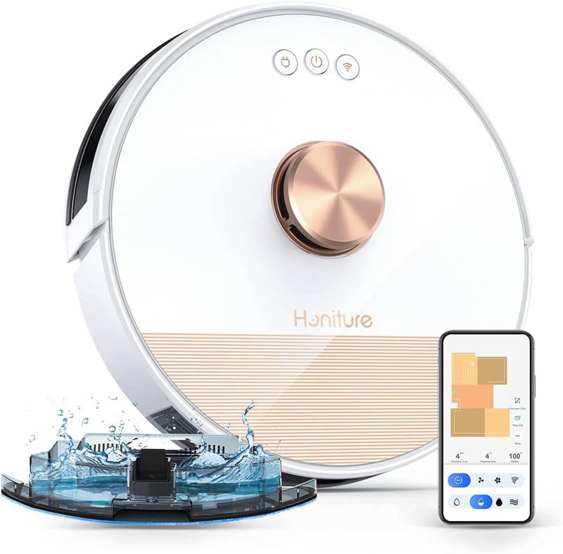 HONITURE Saugroboter Q6 Lite Staubsauger Staubsaugeer Roboter SIEHE TEXT/FOTO von HONITURE