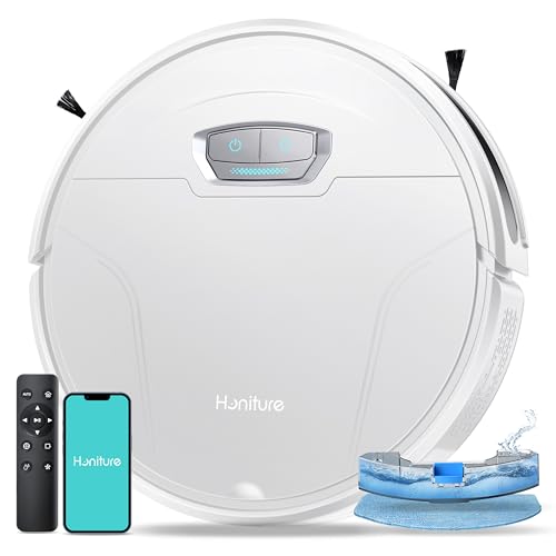 HONITURE Weiß Saugroboter mit Wischfunktion G20 Pro von HONITURE