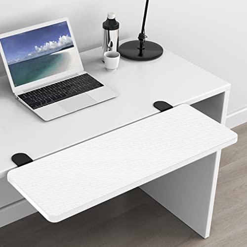 HONJIE Computer-Schreibtisch-Verlängerungsplatte, geeignet für Büroschreibtische, stabile Mausarmstütze, Computertischverlängerung, geeignet für Zuhause und Büro… von HONJIE