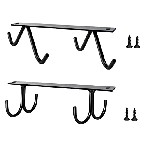 HONMEET 2 Satz Teiliges Tassenhalter aus Metall unter Schrank Montierbar Haken Platzsparender Küchenbecherhalter Langlebig Belüftet für Küche Hotel und Restaurant HONMEET 2 Satz Teiliges Tassenhalter aus Metall unter Schrank Montierbar Haken Platzsparender Küchenbecherhalter Langlebig Belüftet für Küche Hotel und Restaurant von HONMEET