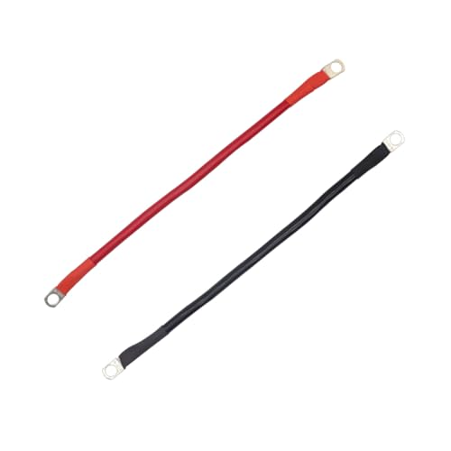HONMEET 2 Stück 2pcs Batterie Inverter Kabel Kupferleitung Isolierung für Auto Lkw Wohnmobil Gleichstrom Langlebig und Flexibel HONMEET 2 Stück 2pcs Batterie Inverter Kabel Kupferleitung Isolierung für Auto Lkw Wohnmobil Gleichstrom Langlebig und Flexibel von HONMEET