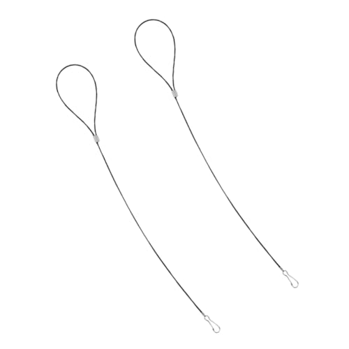 HONMEET 2 Stück Einstellbarer Edelstahl Türriegel Drahtseil für Metall Holztore Robuster Gartentor Riegel Zuggriff Wetterfester Zauntüröffner für Garten und Hinterhof HONMEET 2 Stück Einstellbarer Edelstahl Türriegel Drahtseil für Metall Holztore Robuster Gartentor Riegel Zuggriff Wetterfester Zauntüröffner für Garten und Hinterhof von HONMEET
