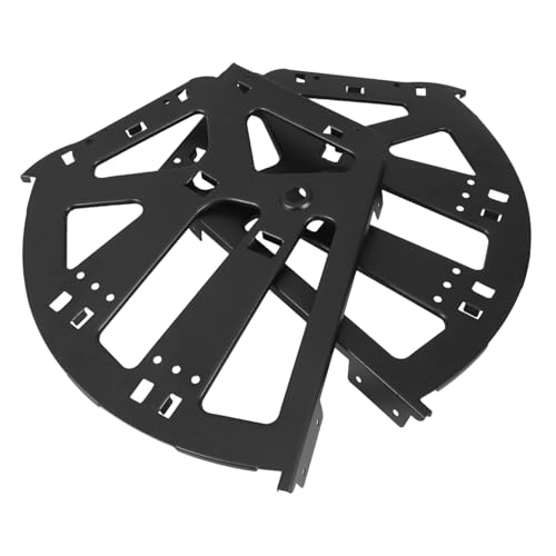 HONMEET 2 Stück Schwarze Klappscharniere aus Edelstahl Platzsparende Mehrlagige Schuhschrank hardware mit Verdecktem Metall Langlebig und Robust für Schuhregal ersatz und Einfache von HONMEET
