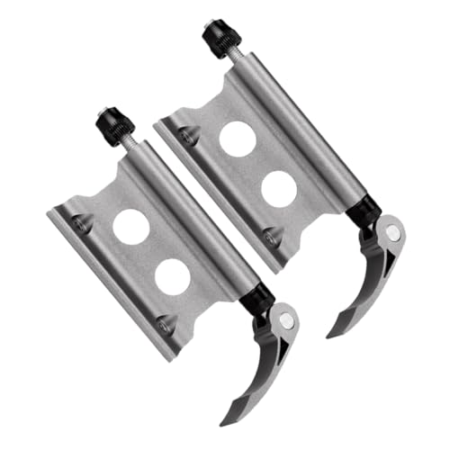 HONMEET 2 Stück Teiliges Fahrradgabelhalter Schnellspanner Vorderradgabel Befestigung für Autoreise Stabiles Präzises Design für Sicheren Transport und Einfache Montage HONMEET 2 Stück Teiliges Fahrradgabelhalter Schnellspanner Vorderradgabel Befestigung für Autoreise Stabiles Präzises Design für Sicheren Transport und Einfache Montage von HONMEET