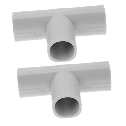 HONMEET 2 Stück Teiliges Stahlrohr Verbinder für Laufstall Vielseitige Steckverbinder für Innen Außenschutz Einfache Montage und Reinigung Modernes Design für Wohn Gartenbereiche von HONMEET