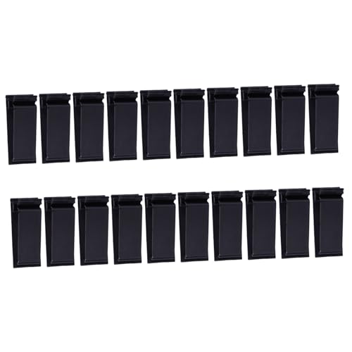 HONMEET 20 Stück Teiliges Selbstklebendes Kabelhalter Kabelmanagement Clips zur Zugentlastung Vielseitige Kabel Organizer für Büro Auto und Zuhause Einfache Anbringung Langlebig und von HONMEET