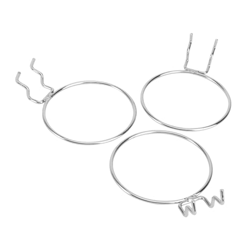HONMEET 3 Stück Teiliges Metall Display Stand Cup Rack Haken Praktischer Silberner Becherhalter für Haushalts Supermarkt-wandmontage Langlebiger und Platzsparender Aufbewahrungsständer HONMEET 3 Stück Teiliges Metall Display Stand Cup Rack Haken Praktischer Silberner Becherhalter für Haushalts Supermarkt-wandmontage Langlebiger und Platzsparender Aufbewahrungsständer von HONMEET