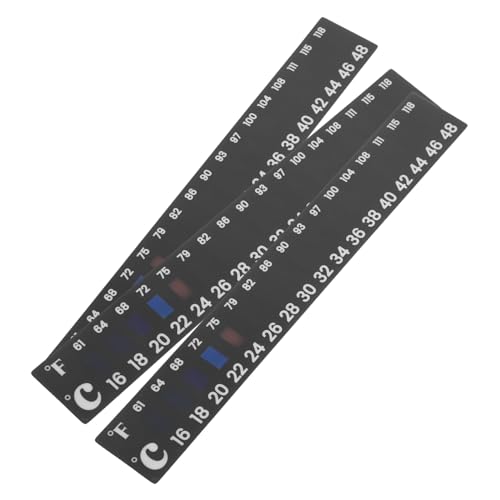 HONMEET 3 Stück Thermometer-aufkleber für Fermentation Farbwechselnder Temperaturmesser für Gärgefäße Brauen und Joghurt Präzise Temperaturanzeige Einfache Anwendung zu Hause HONMEET 3 Stück Thermometer-aufkleber für Fermentation Farbwechselnder Temperaturmesser für Gärgefäße Brauen und Joghurt Präzise Temperaturanzeige Einfache Anwendung zu Hause von HONMEET