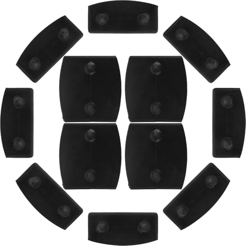 HONMEET 36 Stück Teiliges Lattenrost Befestigungsset Robuste Bettlattenhalter aus Kunststoff Vielseitige Verbindungsstücke für Holzbettrahmen Starke Halterungen für Einzel Doppelbetten HONMEET 36 Stück Teiliges Lattenrost Befestigungsset Robuste Bettlattenhalter aus Kunststoff Vielseitige Verbindungsstücke für Holzbettrahmen Starke Halterungen für Einzel Doppelbetten von HONMEET