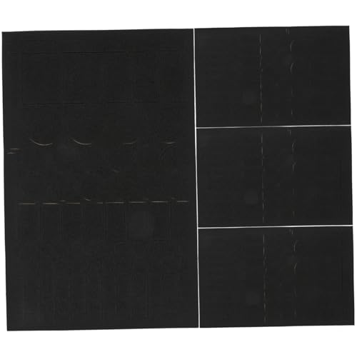 HONMEET Beschattungs-Aufkleber Für Led-Lichter Lichtdicht Selbstklebend 4 Blätter Effektiv Blendung Blockierend Aus Robustem Eva-Material von HONMEET