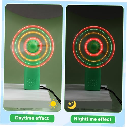 HONMEET 4 Stück Mini LED Handventilator mit Farbwechseln Leiser Tischventilator aus Abs PVC Sicherer Weicher Pvc lüfter für Büro und Outdoor Tragbar für Sommerpartys und Zufällige Farbe HONMEET 4 Stück Mini LED Handventilator mit Farbwechseln Leiser Tischventilator aus Abs PVC Sicherer Weicher Pvc lüfter für Büro und Outdoor Tragbar für Sommerpartys und Zufällige Farbe von HONMEET
