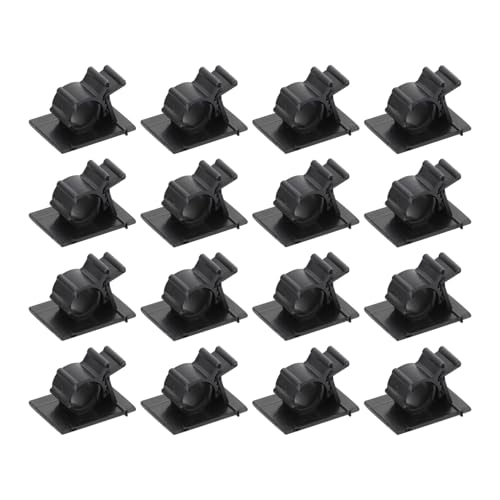 HONMEET 50 Stück Verstellbare Kabelclips mit Klebefläche Multifunktionale Kabelhalter für Kabelmanagement Selbstklebende Kabelführungen zur Flexiblen Befestigung Glatten Oberflächen HONMEET 50 Stück Verstellbare Kabelclips mit Klebefläche Multifunktionale Kabelhalter für Kabelmanagement Selbstklebende Kabelführungen zur Flexiblen Befestigung Glatten Oberflächen von HONMEET