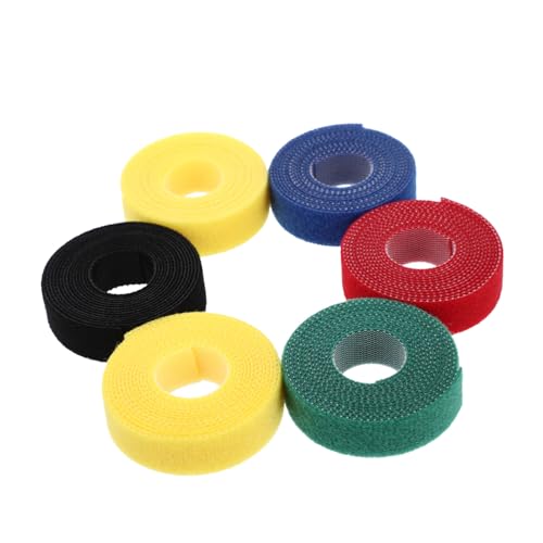 HONMEET 6 Rollen Klett Kabelbinder Wiederverwendbar Kabel Organizer Flexibel Zuschneidbar für Büro und Zuhause Kabelmanagement HONMEET 6 Rollen Klett Kabelbinder Wiederverwendbar Kabel Organizer Flexibel Zuschneidbar für Büro und Zuhause Kabelmanagement von HONMEET