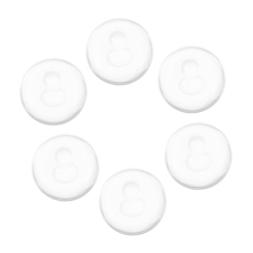 HONMEET 6 Stück Silikon Türgriff Wandprotektor Selbstklebend Transparent Stoßschutz Geräuschdämpfend Für Glatte Oberflächen Wie Fliesen HONMEET 6 Stück Silikon Türgriff Wandprotektor Selbstklebend Transparent Stoßschutz Geräuschdämpfend Für Glatte Oberflächen Wie Fliesen von HONMEET