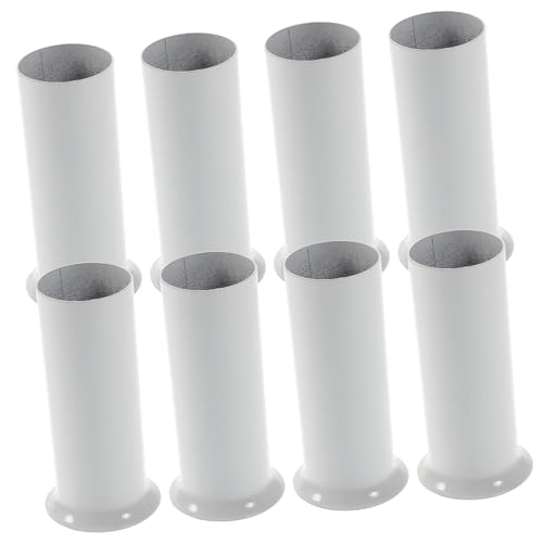 HONMEET 6 Stück Teiliges Kronleuchter Hüllen aus Metall Robuste Lampenfassung Hülsen für Deckenleuchte Kerzenhalter Basis Einfache Installation Passend für Tischlampen und Kronleuchter von HONMEET