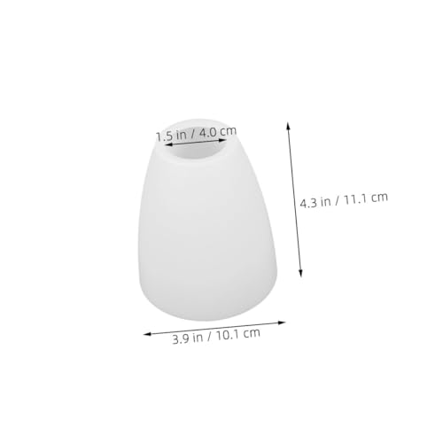 HONMEET 6 Stück Teiliges Weiße Kunststoff Lampenschirme Flachkopf Robust und Pflegeleicht Vielseitig für Tischlampen Hängelampen Nachttisch Campinglampen Minimalistisches Design für HONMEET 6 Stück Teiliges Weiße Kunststoff Lampenschirme Flachkopf Robust und Pflegeleicht Vielseitig für Tischlampen Hängelampen Nachttisch Campinglampen Minimalistisches Design für von HONMEET