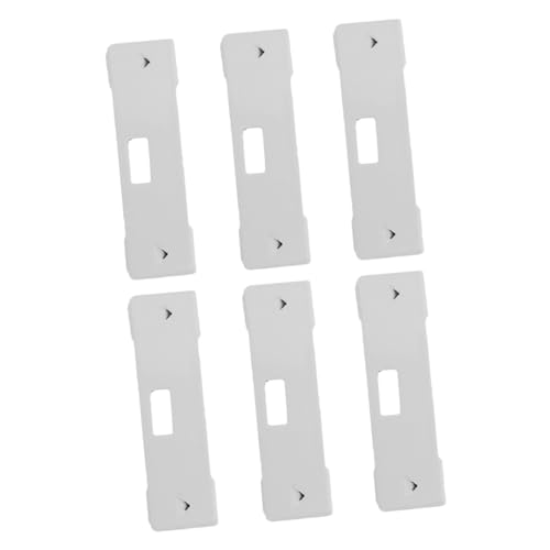 HONMEET 6 Stück Vertikaljalousien Reparaturclips Metall Lamellen Ersatzhalter Rostfrei Passend für Vertikaljalousien Alltagstauglich Einfach Montierbar HONMEET 6 Stück Vertikaljalousien Reparaturclips Metall Lamellen Ersatzhalter Rostfrei Passend für Vertikaljalousien Alltagstauglich Einfach Montierbar von HONMEET