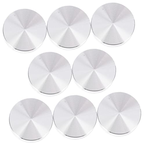 HONMEET 8 Stück Teiliges Aluminium Rundscheiben für Glastischadapter rutschfeste Tischplattenhalterung Stabile Einfache Montage Geeignet für Glasplatten und Couchtische HONMEET 8 Stück Teiliges Aluminium Rundscheiben für Glastischadapter rutschfeste Tischplattenhalterung Stabile Einfache Montage Geeignet für Glasplatten und Couchtische von HONMEET