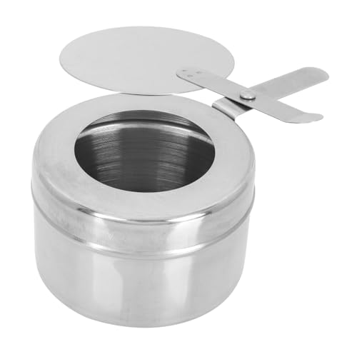 HONMEET Alkoholbrenner Brennstoffbehälter Edelstahl Hitzebeständig Kompakt Leicht Tragbar Outdoor Camping Kochen Fondue Stövchen Speisewärmer für Einzelpersonen HONMEET Alkoholbrenner Brennstoffbehälter Edelstahl Hitzebeständig Kompakt Leicht Tragbar Outdoor Camping Kochen Fondue Stövchen Speisewärmer für Einzelpersonen von HONMEET