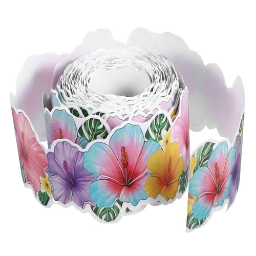 HONMEET Boho Pinnwand-bordüre mit Tropischen Blumen und Eukalyptusblättern Grüne Pflanzen-Motiv-rollbordüre für Klassenzimmer Büro Schwarze Tafeln Vielseitige Sommer-Dekoration HONMEET Boho Pinnwand-bordüre mit Tropischen Blumen und Eukalyptusblättern Grüne Pflanzen-Motiv-rollbordüre für Klassenzimmer Büro Schwarze Tafeln Vielseitige Sommer-Dekoration von HONMEET
