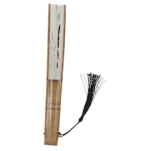 HONMEET Faltbarer Bambus Handfächer Japanischer Stil mit Vintage Muster Leichter Eleganter Fächer für Sommer und Wanddekoration Faltbarer Handfächer für Damen und Herren HONMEET Faltbarer Bambus Handfächer Japanischer Stil mit Vintage Muster Leichter Eleganter Fächer für Sommer und Wanddekoration Faltbarer Handfächer für Damen und Herren von HONMEET