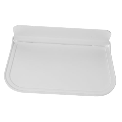 HONMEET Faltbares Badezimmer wandregal Weiß Groß Klappbares Aufbewahrungsboard für Kleidung Handtücher Toilettenpapier Schlüssel und Kleinteile Platzsparender Organizer für Bad und Küche von HONMEET