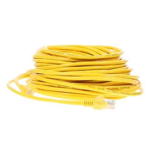 HONMEET Gelbes Hochgeschwindigkeits Patchkabel für Router und PC Stabile Verbindung Flexibles Ethernet Kabel für Zuhause und Büroanwendungen HONMEET Gelbes Hochgeschwindigkeits Patchkabel für Router und PC Stabile Verbindung Flexibles Ethernet Kabel für Zuhause und Büroanwendungen von HONMEET