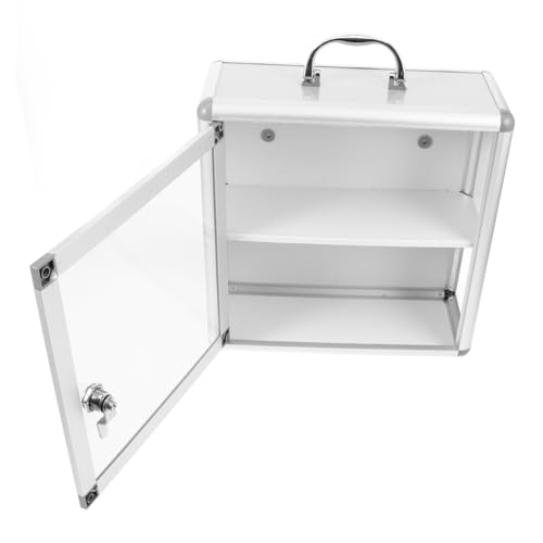 HONMEET Großer Wandapothekerschrank mit Mehreren Fächern Abschließbare Wand medikamentenbox für Zuhause und Büro Praktische Wandmontage Medizin aufbewahrung für Notfälle und Außenbereiche HONMEET Großer Wandapothekerschrank mit Mehreren Fächern Abschließbare Wand medikamentenbox für Zuhause und Büro Praktische Wandmontage Medizin aufbewahrung für Notfälle und Außenbereiche von HONMEET