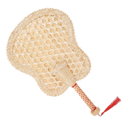 HONMEET Handgefertigter Handlicher Natürlicher Strohfächer Großer Handgewebter Chinesischer Vintage-fächer Sommerkühlung Vielseitig für Hochzeit Outdoor Wanddekoration Party HONMEET Handgefertigter Handlicher Natürlicher Strohfächer Großer Handgewebter Chinesischer Vintage-fächer Sommerkühlung Vielseitig für Hochzeit Outdoor Wanddekoration Party von HONMEET