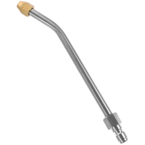 HONMEET Hochdruckreiniger Verlängerungsrohr Gebogen Metall Sprühlanze mit Schnellkupplung Langlebig Rostfrei für Autowäsche und Haushaltsreinigung Schwer Erreichbare Stellen Sicher HONMEET Hochdruckreiniger Verlängerungsrohr Gebogen Metall Sprühlanze mit Schnellkupplung Langlebig Rostfrei für Autowäsche und Haushaltsreinigung Schwer Erreichbare Stellen Sicher von HONMEET