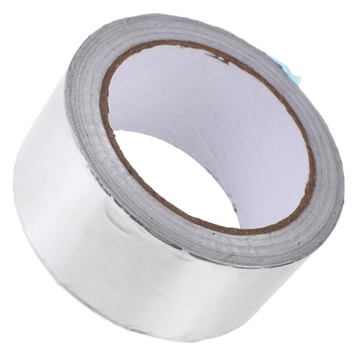 HONMEET Hochtemperaturbeständiges Aluminiumfolie Klebeband Breit Lang mit Leitfähigem Kleber für Isolierung Abdichtung Dampfbremsen Rohrisolierung und Reparatur von HONMEET