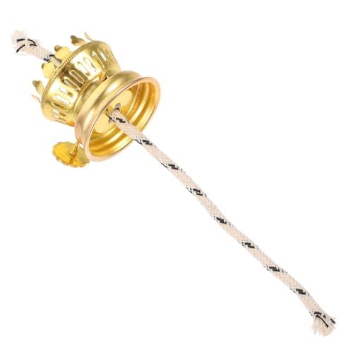 HONMEET Kerosinlampen Docht Halter Ersatzdocht Halter Metall Retro Öl Lampe Zubehör Vintage Dochthalter Langlebig aus Passend für Antike Öllampen von HONMEET
