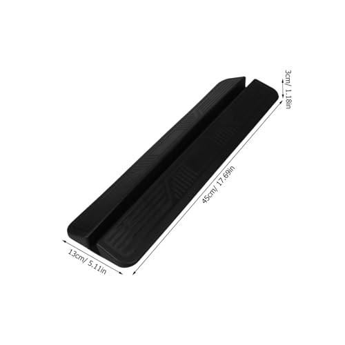 HONMEET Kick Pedal Sicherheitsgitter Zubehör Fußstütze für Haustiergitter Robuste Türübergangsbrücke rutschfeste Schwellenlücken Abdeckung Einfache Montage Langlebiger Schutz für Treppen von HONMEET