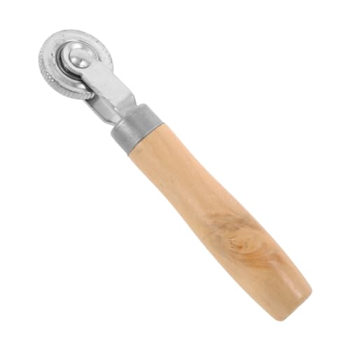 HONMEET Praktisches Reifenreparatur pressrad Holzgriff Kompaktierroller für Schlauchlose Autoreifen Langlebiges Werkzeug für Luftdichte und Effektive Abdichtung von HONMEET