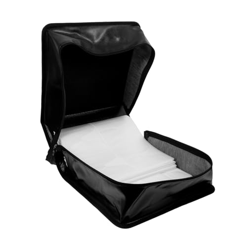 HONMEET Pu- Cd Aufbewahrungstasche Fächer mit Tragegriff Stoßfest und Staubdicht Großer Organizer für und DVDs Schwarzes Etui für Zuhause und Unterwegs HONMEET Pu- Cd Aufbewahrungstasche Fächer mit Tragegriff Stoßfest und Staubdicht Großer Organizer für und DVDs Schwarzes Etui für Zuhause und Unterwegs von HONMEET